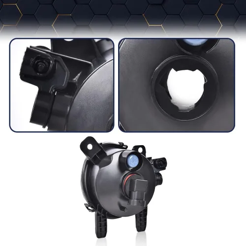Vista 8 de PIT66 Luz antiniebla, compatible con BMW F30 Serie 3 Sedan 320i 325i 328i 335i 335i 428i 428i 435i 428i 435i conjunto de lámpara antiniebla lado