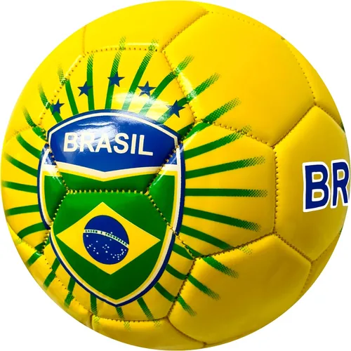 Vista 6 de Just 4 Kicks Balón de fútbol de Brasil (talla 2), Brasil Mini Ball #2