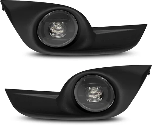 Vista 29 de Luces antiniebla de conducción compatibles con lámparas de parachoques delantero Honda CRV 2007 2008 2009 con bombillas halógenas H11 de 12 V 55 W