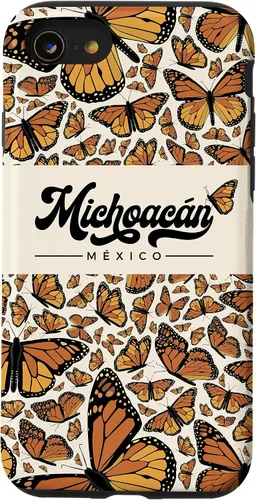 Vista 8 de Funda para iPhone 12 mini Michoacan México Mariposas Monarca