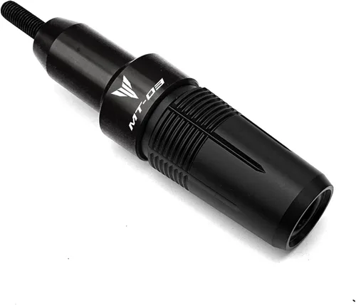 Vista 14 de Accesorios para motocicleta, deslizador de escape, protección contra caídas para Yamaha MT-03 MT25 R3 R25 2012 2021 2022 2023 (color: negro-MT)