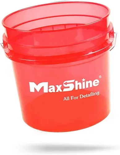 Vista 15 de Maxshine Cubo universal de detalles de 3.5 galones, cubo de lavado de autos para lavado sin arañazos, almacenamiento de garaje y soporte
