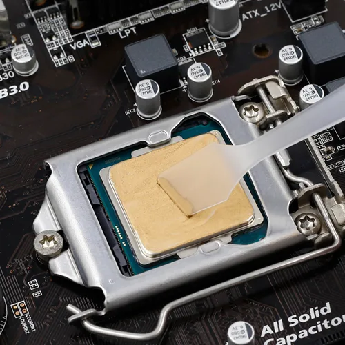 Vista 8 de G106 0.71 oz Gold Pasta térmica, grasa térmica de CPU, compuesto