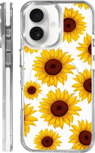 Vista 92 de Funda para iPhone 13 Pro, transparente con bonito patrón de tiburón azul, compatible con Magsafe funda protectora suave para mujeres y niñas (blanco)