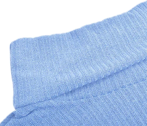 Vista 7 de Ropa de moda 2023 para mujer, cuello redondo, manga larga, de gran tamaño, casual, acogedora, de punto, suave, suéter tipo túnica