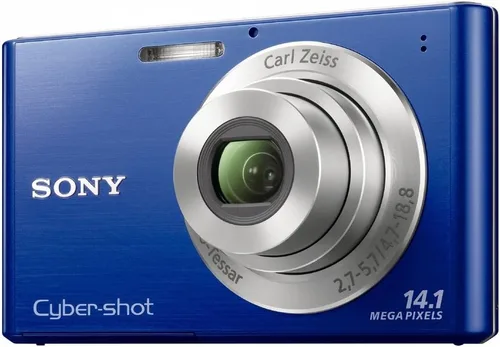 Vista 4 de Sony DSC-W330 Cámara digital de 14.1MP con zoom de gran angular 4x con estabilización de imagen de disparo constante digital y LCD de 3.0 pulgadas