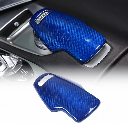 Vista 2 de CHEAYAR Cubierta de la perilla de la palanca de cambios compatible con Corvette C8 Z06 Z51 2020 2021 2022 2023, cubierta de perilla de selector