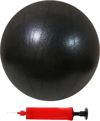 Vista 15 de Mini pelota de yoga de ejercicio de pilates, pelota de yoga inflable pequeña de 6 pulgadas, equipo de entrenamiento básico y terapia física