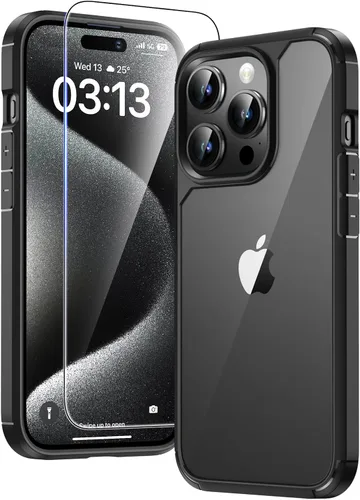 Vista 86 de TAURI Funda para iPhone 17, antiamarilleamiento con protector de pantalla, protección de grado militar, a prueba de golpes, delgada para iPhone 17
