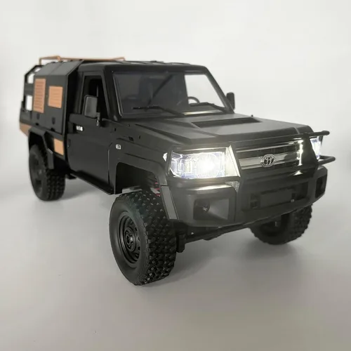 Vista 3 de WPLDEWAN MN82S RC Rock Crawler RC Camión RC 4x4 Escala 1/12 Toyota Land