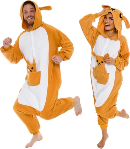 Vista 12 de Funziez! - Disfraz de Halloween para adultos, disfraz de animales y criaturas marinas, mameluco afelpado para cosplay, para mujeres y hombres