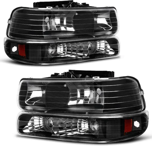 Vista 56 de oEdRo Switchback - Conjunto de faros delanteros LED compatibles con Accord 2003 2004 2005 2006 2007 DRL, par de repuesto con carcasa negra
