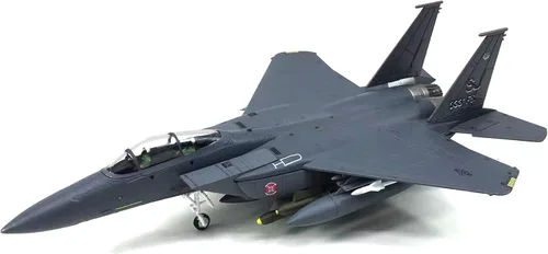 Vista 6 de TECKEEN Escala 1/100 F-15E Strike Eagle Model Plane Diecast para colección