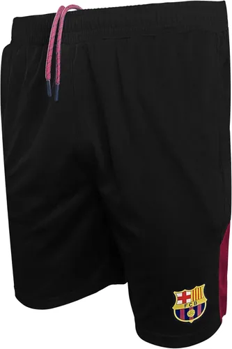 Vista 2 de Icon Sports Officially Licensed FC Barcelona Soccer Shorts - Unisex Kids