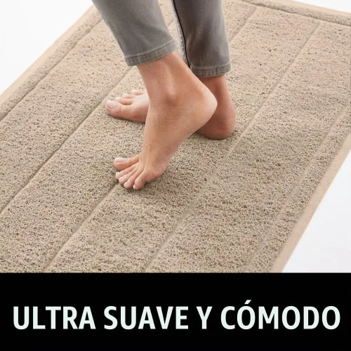 Vista 6 de GORILLA GRIP Dirt Grabber - Tapete de malla para puertas, de bajo perfil, resistente a manchas y decoloración, tiras de secado rápido resistentes