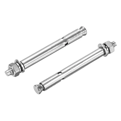 Vista 15 de 5 piezas de pernos de expansión de acero inoxidable 304 M6 x 1.969 in 304, tornillo de expansión hexagonal externo, anclaje de manguera, cubierta