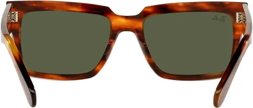 Vista 6 de Ray-Ban Rb2191 Inverness Gafas de sol rectangulares, Rayas HabanaVerde