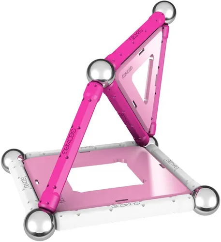Vista 5 de Geomag Paneles, rosa (22 piezas)