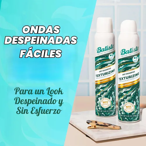 Vista 3 de Batiste Champú Seco Texturizante, 3.81 Oz