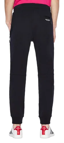 Vista 2 de AX ARMANI EXCHANGE Pantalón deportivo con cordón para hombre con bolsillos con cremallera