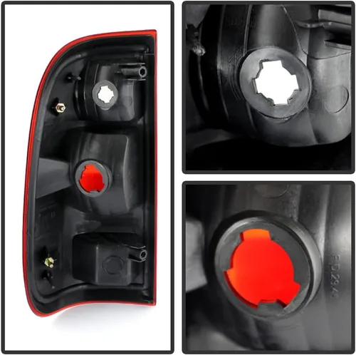 Vista 3 de ACANII - Para 2008-2016 Ford F-250 F-350 F-450 F-550 Superduty Pickup Truck luces traseras reemplazo izquierdo+derecha