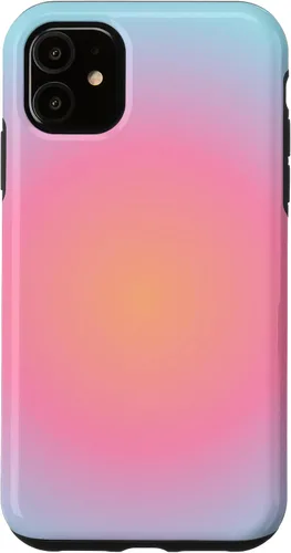 Vista 8 de Gradient Cute Aura Aesthetic Multicolor Moda Mujeres Caso para iPhone 17