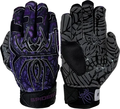Vista 25 de Guantes de bateo híbridos de Spiderz