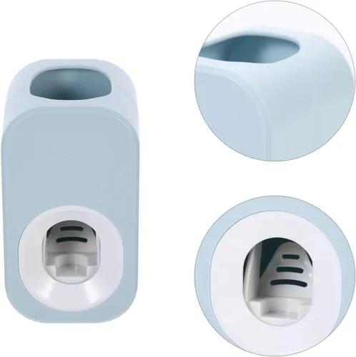 Vista 3 de Exprimidor automático de pasta de dientes para el hogar, tubo rodante, exprimidor de pasta de dientes, exprimidor de pasta de dientes, manos