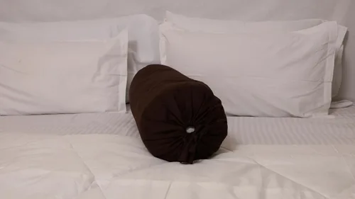 Vista 10 de Saffron HANDICRAFTS - Funda de almohada de algodón, con cierre de cuerda, fácil de quitar, lavable, 8 pulgadas de diámetro, 24 pulgadas de largo