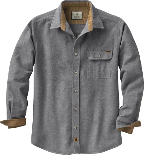 Vista 7 de Legendary Whitetails Camisa de franela de manga larga con botones para hombre, 100% algodón