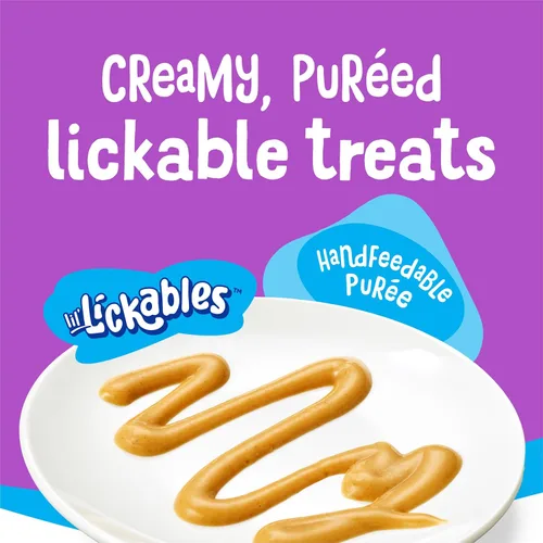 Vista 2 de Friskies Purina Lil' Lickables with Atún Cat Treats - 16 oz (32 unidades)