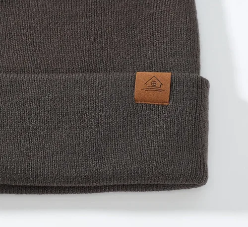 Vista 7 de Home Prefer Gorro de invierno de punto cálido para niños y niñas