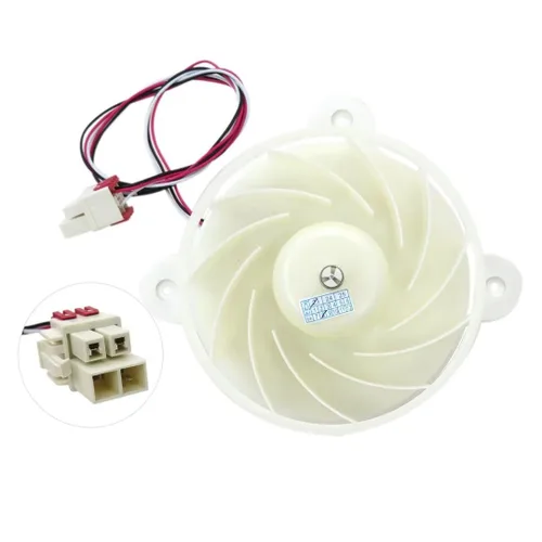 Vista 3 de DA31-00287B / ARES2120RA - Motor de ventilador evaporador blanco para refrigerador Samsung