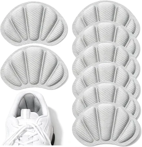 Vista 11 de Insertos para Talón de Zapatos, 16 Piezas de Almohadillas de Cojín para Talón de Malla Autoadhesivas para la Parte Posterior del Talón, Insertos