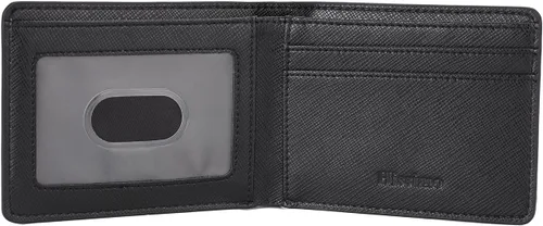 Vista 4 de Cartera de bolsillo frontal para hombre, con bloqueo RFID, S