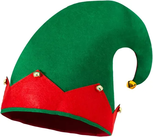 Vista 6 de Fairy Sassy Juego de disfraz de elfo navideño de 4 piezas para niñas