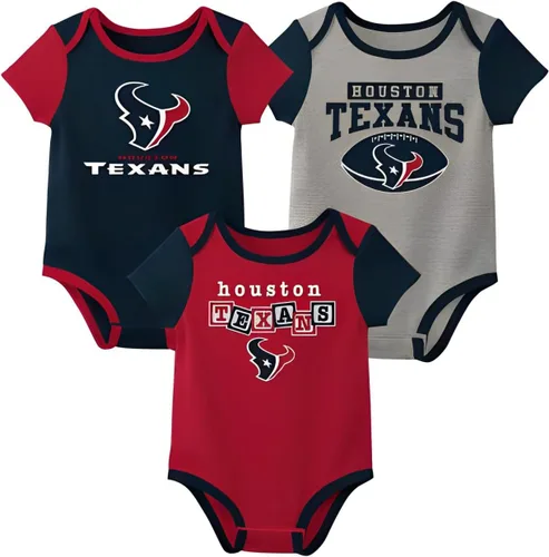 Vista 3 de Outerstuff NFL - Enterizo de 3 piezas para recién nacidos, con bloques de construcción