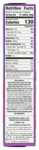 Vista 152 de Annie's Organic Chocolate Bunny Graham Snacks, 7.5 onzas