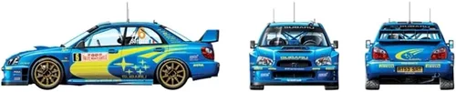 Vista 3 de TAMIYA 1/24 Subaru Impreza WRC MC TAM24281 Plásticos Coche/Camión 1/24-1/25
