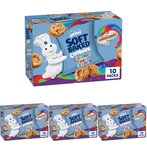 Vista 8 de Pillsbury Mini galletas de chispas de chocolate horneadas suaves, tamaño compartido, 6 oz