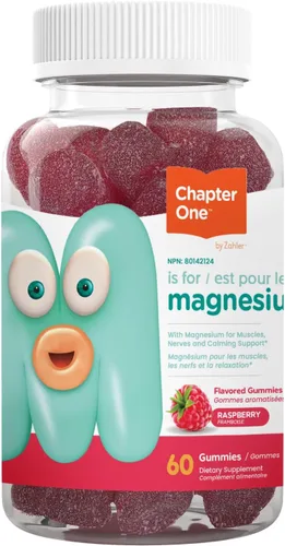 Vista 4 de Chapter One - Gomitas de magnesio para niños y adultos, gomitas calmantes naturales, citrato de magnesio calmante, suplementos de función ósea
