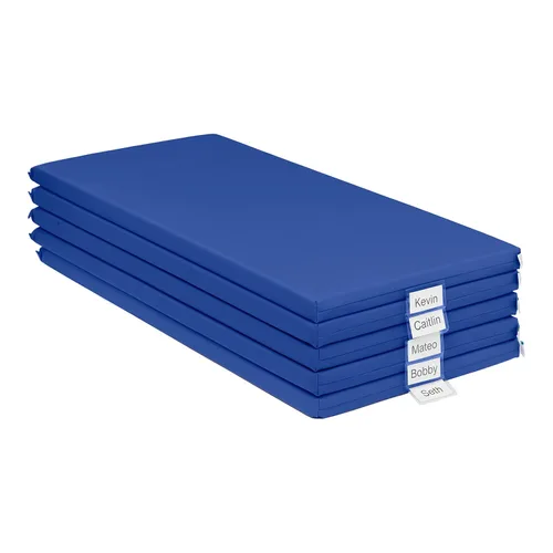 Vista 16 de ECR4Kids SoftZone - Tapete de descanso arcoíris, 2 pulgadas, colchoneta para dormir, surtido, 5 piezas
