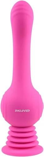 Vista 4 de Pk de silicona recargable con vibrador giroscópico evolucionado