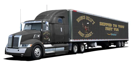 Vista 6 de Bronco Billy's Beef Jerky Tarro empapado de Boubon de 8 oz