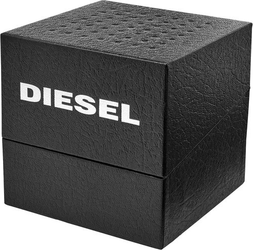 Vista 4 de Diesel Mens Master Chief Three Hands 46mm Case Stainless Steel Watch with Leather Strap