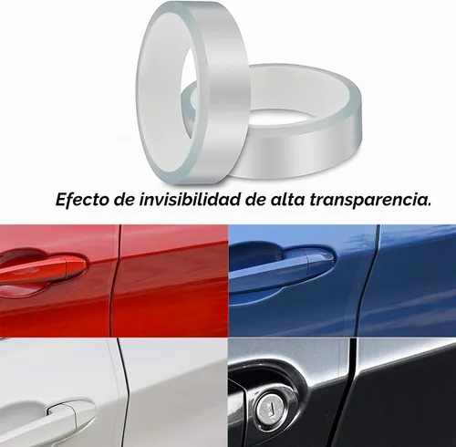 Vista 7 de ToLanbbt Protector Invisible para Borde de Puerta de Automóvil, Protectores de Umbral de Puerta Automotriz Anti-Rayones, Cinta Adhesiva Impermeable
