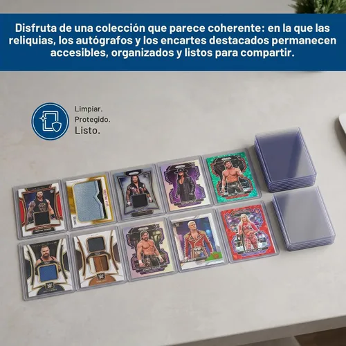 Vista 7 de BCW Portatarjetas gruesas de 79 puntos para tarjetas reliquias, PVC 79 Pt. / 0.079 in