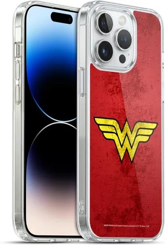 Vista 53 de Head Case Designs Funda de gel suave con licencia oficial de Wonder Woman DC Comics Classic Logos compatible con Apple iPhone 7 Plus/iPhone 8 Plus
