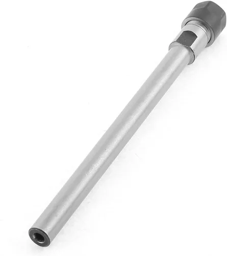 Vista 3 de uxcell CNC Milling C8-ER8A-100L Varilla de extensión de torno de portabrocas recto
