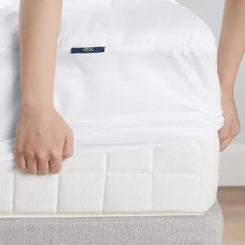 Vista 6 de Serta ComfortSure - Funda de colchón tamaño individual, almohadilla de colchón con parte superior acolchada ajustable, súper suave y transpirable